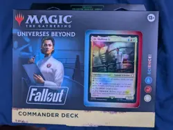 Magic The Gathering Universes Beyond Fallout Science! Commander Deck MTG - Image 1