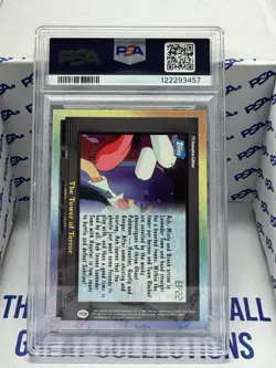 2000 Topps Pokemon TV The Tower of Terror #EP22 PSA 8 NM-MT - Image 2