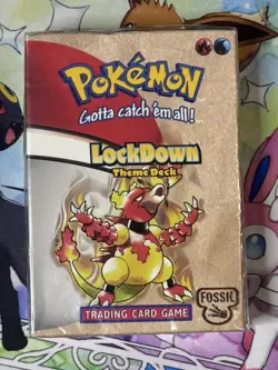 Pokemon Fossil Lockdown Theme Deck 1999 Wizards of the Coast, Sealed Nib 742818060776 - Image 1