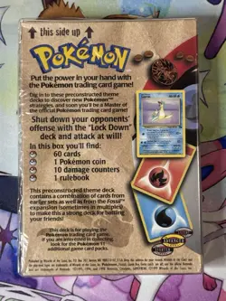 Pokemon Fossil Lockdown Theme Deck 1999 Wizards of the Coast, Sealed Nib 742818060776 - Image 2