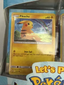 2019 | Pokemon | Let’s Play TCG | Pikachu & Eevee Ice Holo Theme Deck Set | New - Image 2