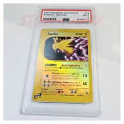 Zapdos 44/147 Reverse Foil / Holo Aquapolis WOTC Pokemon TCG - PSA 9 sTCGPHOEN1X - Image 2