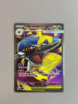 Mega Sharpedo ex 113/094 NM Full Art Phantasmal Flames English Pokemon TCG - Image 1