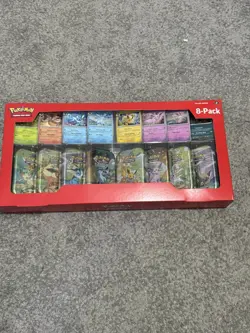 Pokemon TCG: Prismatic Evolutions Costco Mini Tins 8 Pack - New & Sealed - Image 1