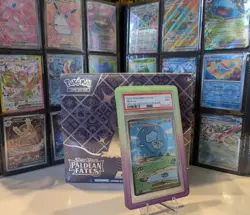 Pokemon Mew EX 232/091 PSA 9 Mint Paldean Fates Bubble Mew Sir 2024 SV PAF - Image 3