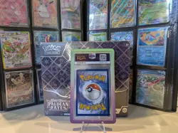 Pokemon Mew EX 232/091 PSA 9 Mint Paldean Fates Bubble Mew Sir 2024 SV PAF - Image 4