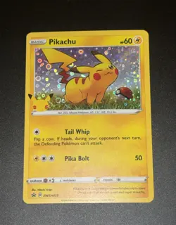 Pokemon TCG Pikachu Sword & Shield Swsh039 Holo Promo LP/NM - Image 2