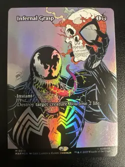 Infernal Grasp (Borderless) Marvel Universe Eternal-Legal Foil - Image 1
