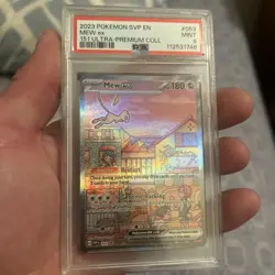 Mew Ex 151 Ultra-Premium Coll PSA 9 2023 Pokemon Svp En-Sv Black Star Promo #053 - Image 1