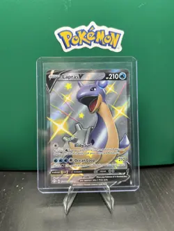 Pokemon TCG - Lapras V Shining Fates Full Art Ultra Rare NM SV110/SV122 - Image 1