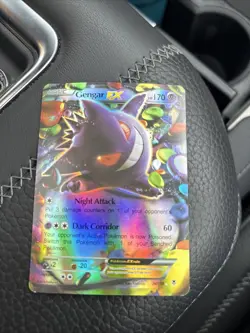 Pokemon TCG Gengar EX Temporal Forces Ultra Rare - Image 1