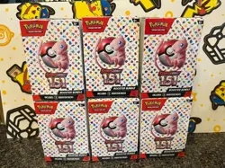 Pokemon TCG Scarlet & Violet 151 Booster Bundle Sealed New (6 packs each) - Image 1