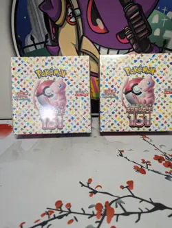 *US SELLER* Japanese Box Pokemon card 151 sv2a SEALED x2 (two) sealed boxes - Image 2