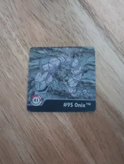 Onix (#95) Nintendo - Pokemon Action Flipz - Series One - Artbox 1999 - Image 1