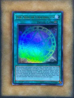 Yugioh The Seal of Orichalcos DRL3-EN070 Ultra Rare 1st Ed NM - Image 1