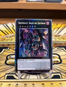 Yugioh Finsterwaffe, Drache der Zerstorung MP25-DE036 Starlight Rare - Image 1