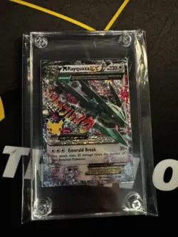 Pokemon TCG M Rayquaza EX Celebrations Classic Collection Holo Ultra Card 76/108 - Image 1