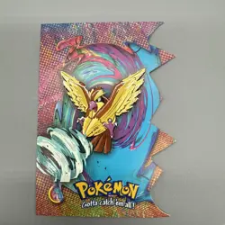 Pokemon Topps Pidgey Series 2 Die Cut EV10 Chase Card 16 2000 TV Animation - Image 1