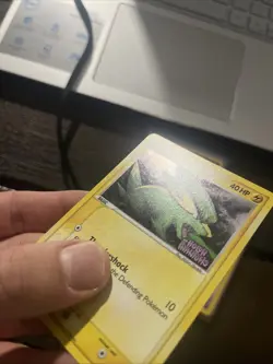 Pokemon TCG Electrike Holon Phantoms Reverse Holo Card 64/110 Stamped NM shape - Image 3