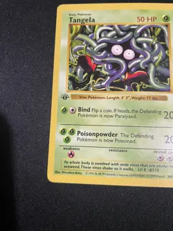 Pokemon Cards: Base Set 1st Edition Common: Tangela 66/102 - Image 5