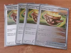 Earthen Vessel 163/182 Sv04: Paradox Rift Reverse Holo 4 card playset - Image 1