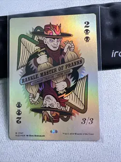 Rankle, Master of Pranks Foil Secret Lair Drop Series Poker Faces Magic MTG Card - Image 1