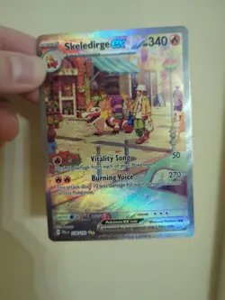 Skeledirge EX 258/193 Paldea Evolved Special Illustration Rare Card NM Condition - Image 4