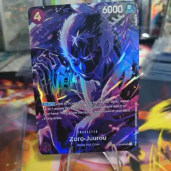 Zoro-Juurou (SP) - Legacy of the Master (OP12) ST18-004 One Piece Card English - Image 2