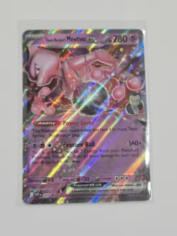 Team Rocket's Mewtwo ex 205 Sv: Scarlet & Violet Promo Cards Holo - Image 1