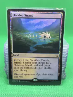 Flooded Strand - FOIL - R Khans of Tarkir 233 - MTG - Image 1