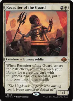 Recruiter of the Guard M Modern Horizons 3 266 - LP MTG - Image 1