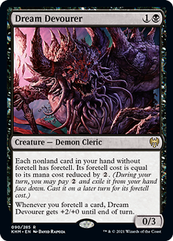 Magic MTG - Dream Devourer - Kaldheim - EXC - EN - Image 1