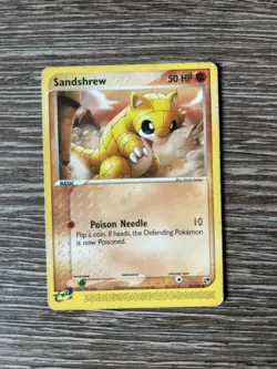 Pokemon SANDHSREW 75/100 | LP Light Play | EX Sandstorm | 2003 - Image 1