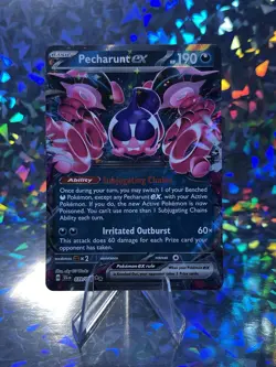 PECHARUNT EX 039/064 DOUBLE RARE HOLO POKEMON TCG Shrouded Fable - Image 1
