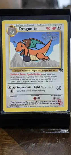 Pokemon TCG Dragonite (Movie Promo) 05/53 Wotc Promo Regular B - Image 1