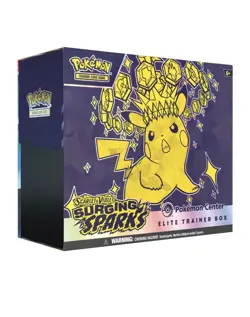 Surging Sparks Pokemon Center - Elite Trainer Box - Sealed ETB - Image 1
