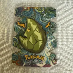 Pokemon Topps Series 2 #11 Metapod - Stage 2 Die Cut Embossed - EV2 Near Mint + - Image 1