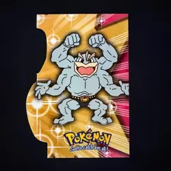 topps Pokemon TV Animation Series 3 Die Cut Machamp - Image 1