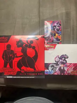 Destined Rivals Pokemon Center ETB, booster box, booster bundle -Factory Sealed - Image 1