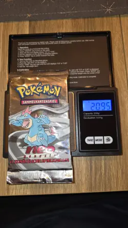 4x Heavy Packs Booster Pokemon TCG Neo Genesis Booster Deutsch OVP - ungeoffnet - Image 4