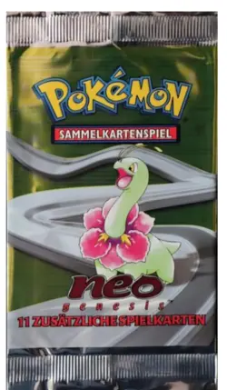 4x Heavy Packs Booster Pokemon TCG Neo Genesis Booster Deutsch OVP - ungeoffnet - Image 5