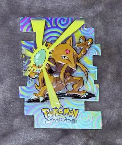 2000 Topps Pokemon TV Animation Edition #EV8 Kadabra Die Cut #64 LP Vintage - Image 3