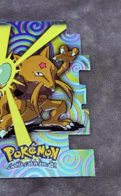2000 Topps Pokemon TV Animation Edition #EV8 Kadabra Die Cut #64 LP Vintage - Image 5