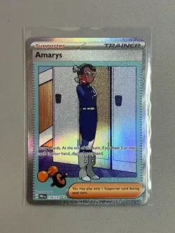 Amarys 170/131 Special Illustration Rare Prismatic Evolutions Pokemon TCG - Image 1