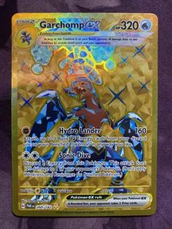Garchomp ex Gold Hyper Rare 260/182 S&V - Paradox Rift - Pokemon TCG - Image 1