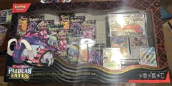 Pokemon Paldean Fates Great Tusk/Iron Threads Ex Premium Collection IN HAND - Image 2