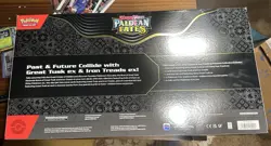 Pokemon Paldean Fates Great Tusk/Iron Threads Ex Premium Collection IN HAND - Image 3
