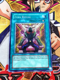 Zera Ritual *SECRET MISPRINT* pp01-en010 (LP) Secret Rare Yu-Gi-Oh! - Image 1
