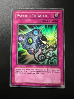 Psychic Trigger CSOC-EN073 Super Rare Unlimited Near Mint Yugioh - Image 1