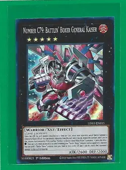 Yu-Gi-Oh! LD Soulburning Volcano Number C79: Battlin' Boxer General Kaiser - Image 1